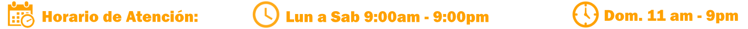 recta horarios amarilla