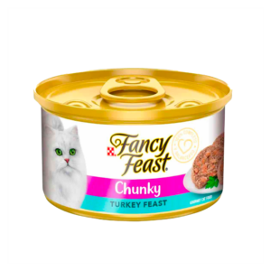 fancy feast chunky turkey feast