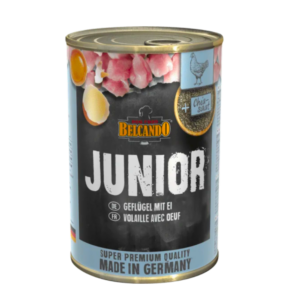 belcando lata junior ave con huevo