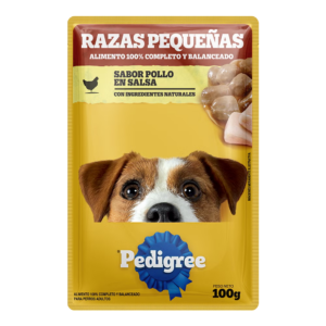 pedigree adulto razas pequeñas pollo