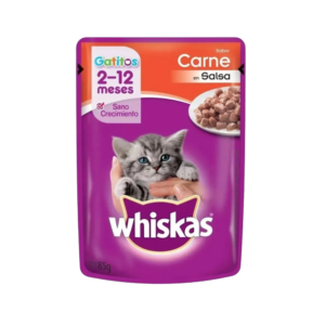 whiskas gatitos carne en salsa